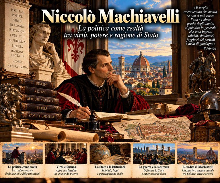Niccolò Machiavelli: la politica, il potere e la nascita del realismo moderno